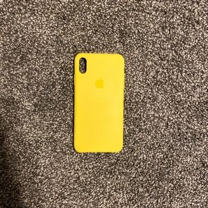 Yellow iPhone XS Max Apple Case